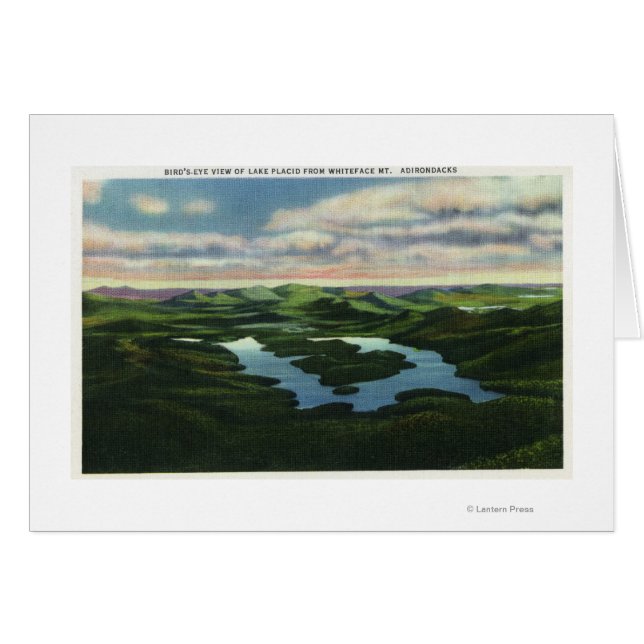Aerial View of Lake Placid (Front Horizontal)