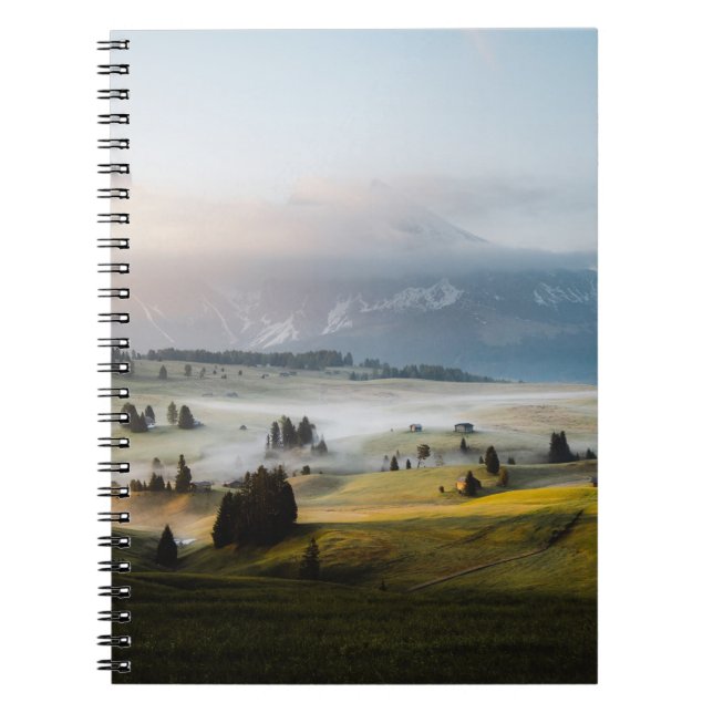 AERIAL VIEW OF LAND NOTEBOOK (Front)