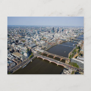 Aerial View of London Postcard