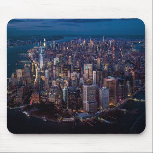 Aerial View of Manhattan Mouse Pad