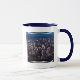 Aerial View of Manhattan Mug