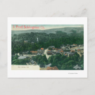 Aerial View of Mill ValleyMill Valley, CA Postcard