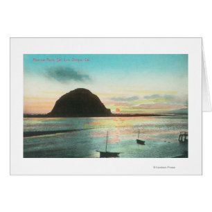 Aerial View of Morrow Rock and the Bay