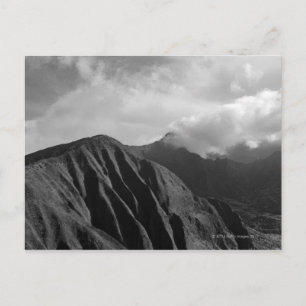 Aerial view of mountain, Maui, Hawaii Postcard