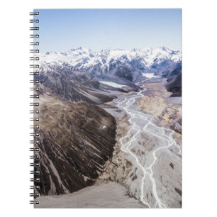 AERIAL VIEW OF MOUNTAIN RANGES NOTEBOOK