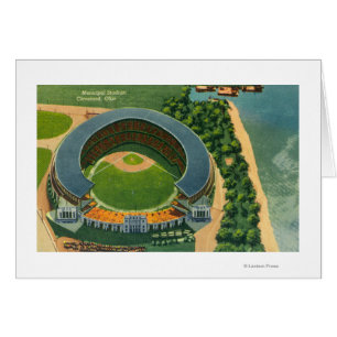 Aerial View of Municipal StadiumCleveland, OH