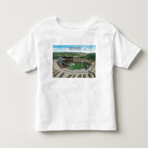 Aerial View of New Milwaukee County Stadium Toddler T-Shirt