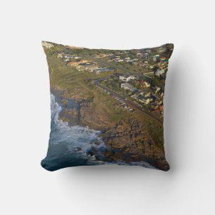 Aerial View Of Orange Rock, South Coast Cushion