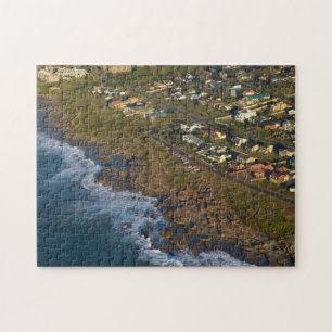 Aerial View Of Orange Rock, South Coast Jigsaw Puzzle