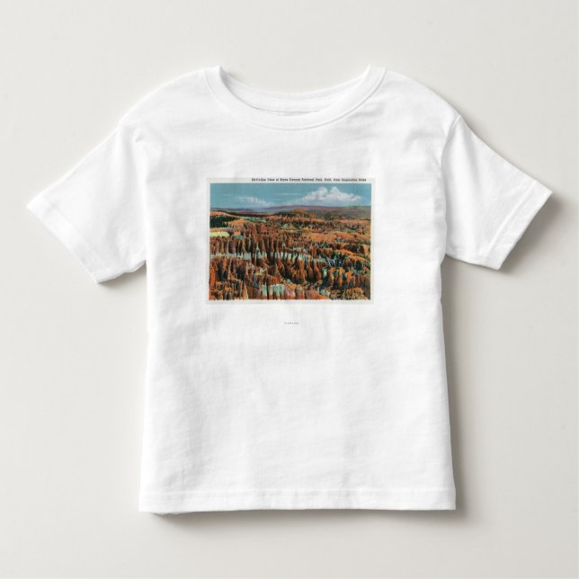 Aerial View of Park from Inspiration Point Toddler T-Shirt (Front)