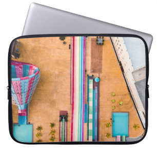 Aerial view of park laptop sleeve