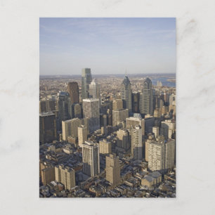 Aerial view of Philadelphia, Pennsylvania Postcard