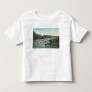 Aerial View of Putah Creek BridgeWinters, CA Toddler T-Shirt