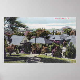 Aerial View of Residence SectionOroville, CA Poster