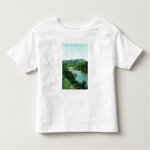 Aerial View of Russian River at Camp Rose Toddler T-Shirt