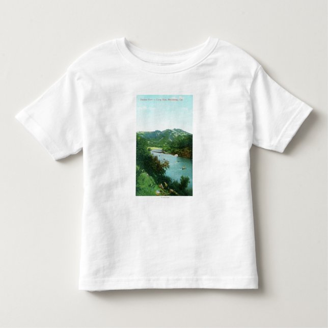 Aerial View of Russian River at Camp Rose Toddler T-Shirt (Front)