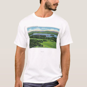Aerial View of Saranac Inn Golf Course & T-Shirt