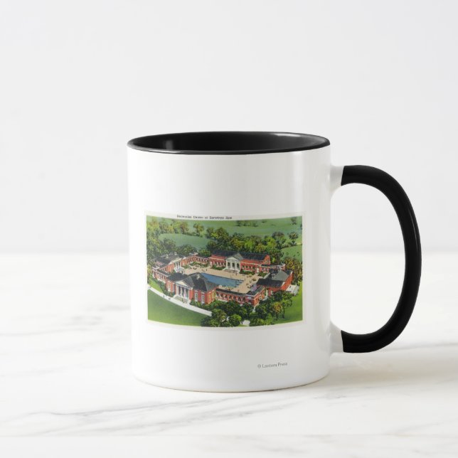 Aerial View of Saratoga Spa Recreation Centre Mug (Right)