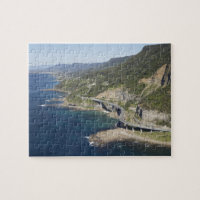Aerial view of Sea Cliff Bridge near Wollongong, 2