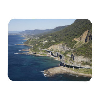Aerial view of Sea Cliff Bridge near Wollongong, 2 Magnet