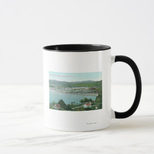 Aerial View of Sulphur Banks Quicksilver Mine Mug