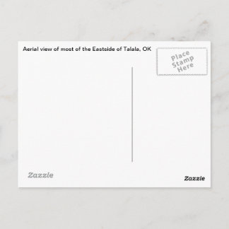 Aerial View of Talala, OK Postcard