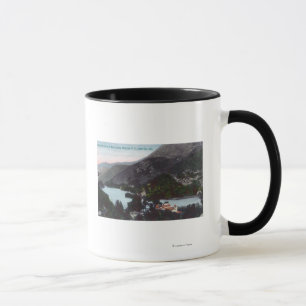 Aerial View of the Blue LakesMidlake, CA Mug