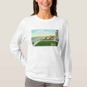 Aerial View of the BoardwalkSeaside, OR T-Shirt