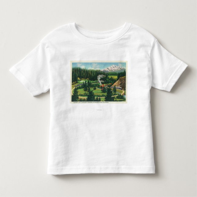Aerial View of the Cantara Loop, Sacramento Toddler T-Shirt (Front)