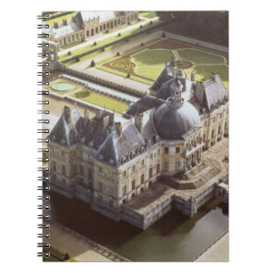 Aerial view of the Chateau, designed for Nicholas Notebook