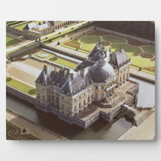 Aerial view of the Chateau, designed for Nicholas Plaque (Front)