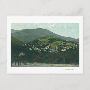 Aerial View of the City and Mt. Tamalpais Postcard