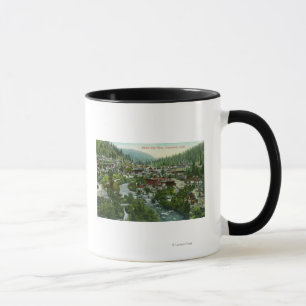 Aerial View of the CityDunsmuir, CA Mug