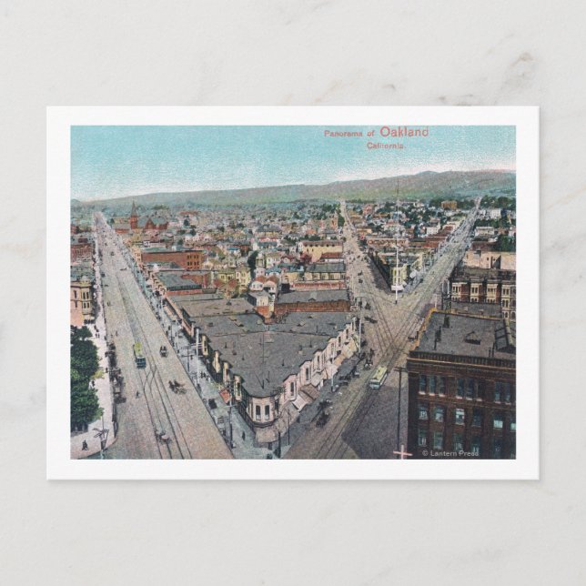 Aerial View of the CityOakland, CA Postcard (Front)