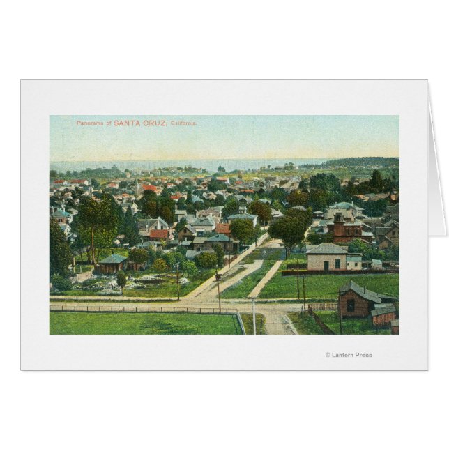 Aerial View of the CitySanta Cruz, CA (Front Horizontal)