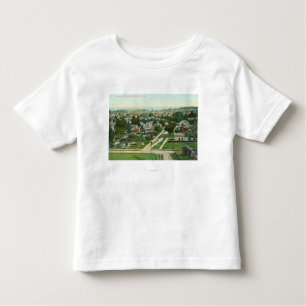 Aerial View of the CitySanta Cruz, CA Toddler T-Shirt