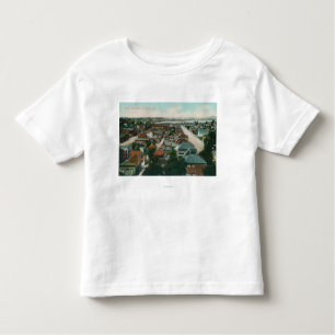 Aerial View of the CityVallejo, CA Toddler T-Shirt