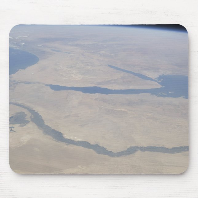 Aerial view of the Egypt and the Sinai Peninsul Mouse Pad (Front)