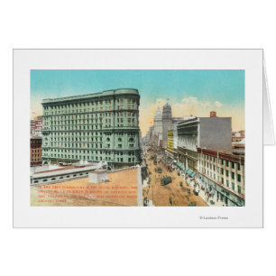 Aerial View of the Flood Building