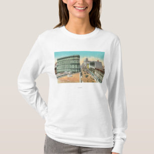 Aerial View of the Flood Building T-Shirt