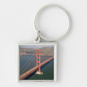 Aerial view of the Golden Gate Bridge in the 2 Key Ring