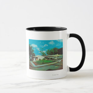 Aerial View of the Golden Tee Resort Lodge Mug