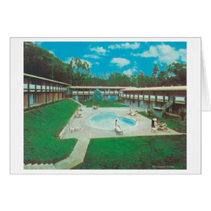 Aerial View of the Golden Tee Resort Pool