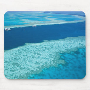 Aerial view of The Great Barrier Reef by the Mouse Pad