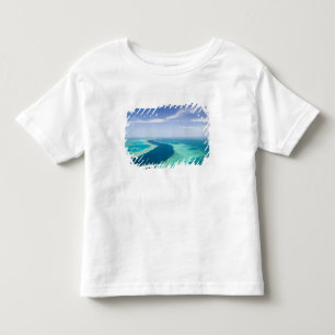 Aerial view of The Great Barrier Reef by the Toddler T-Shirt