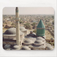 Aerial view of the Mevlana Tekke