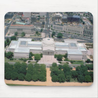 Aerial view of the National Gallery of Art