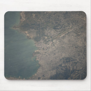 Aerial view of the Port-au-Prince area of Haiti Mouse Pad