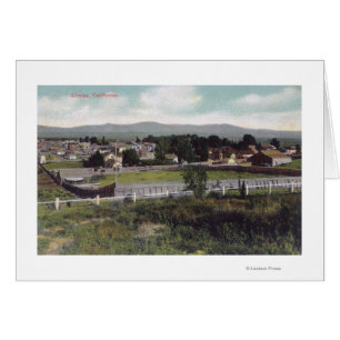 Aerial View of the TownAlturas, CA
