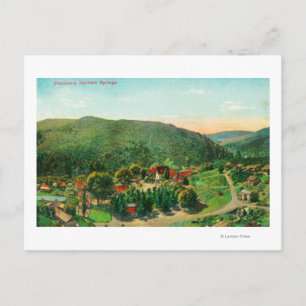 Aerial View of the TownBartlett Springs, CA Postcard